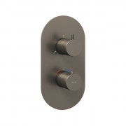 Термостат для душа Ravak Espirit встраиваемый 3 потребителя графит матовый X070326