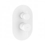 Змішувач для душу Ravak Espirit вбудований 2 споживача білий матовий X070251