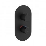 Термостат для душа Ravak Espirit встраиваемый 3 потребителя черный матовый X070289