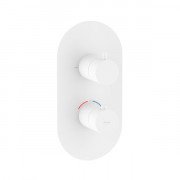 Термостат для душа Ravak Espirit встраиваемый 2 потребителя белый матовый X070249