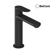 Змішувач для раковини Ravak Eleganta BeCool одноважільний чорний матовий X070411