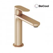 Змішувач для раковини Ravak Eleganta BeCool одноважільний рожеве золото матове X070413