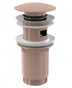 Донный клапан для раковины Ravak Click-Clack металл розовое золото матовое X01838