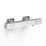 Термостат для душу Tres Over-wall настінний двовентильний хром 19016406