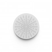 Лійка для верхнього душу Tres вбудована стельова Ø405 мм нержавіюча сталь матовий білий 13495001BM