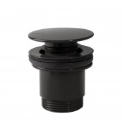 Донний клапан для раковини Tres Click-Clack Simple-Rapid чорний хром 24284010NE