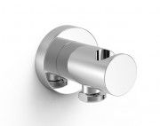 Шлангове під'єднання Tres з тримачем ручного душу хром 26118201