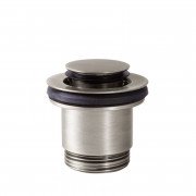 Донний клапан для раковини Tres Click-Clack Simple-Rapid сталь 24284020AC