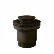 Донный клапан для раковины Tres Click-Clack Simple-Rapid черная бронза 24284020KMB