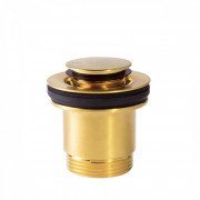 Донный клапан для раковины Tres Click-Clack Simple-Rapid матовое золото 24284020OM