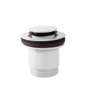 Донный клапан для раковины Tres Click-Clack Simple-Rapid белый 24284020BL