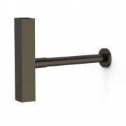 Сифон для раковини Tres телескопічний чорна бронза 10710342KMB