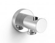 Шланговое подсоединение Tres с держателем ручного душа хром 26118201