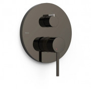 Смеситель для душа Tres Study Exclusive встраиваемый 2 потребителя однорычажный металлик черный 26228110KM
