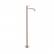 Змішувач для раковини Tres Study Exclusive одноважільний підлоговий рожеве золото 26285305OP