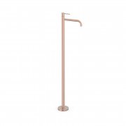 Змішувач для раковини Tres Study Exclusive одноважільний підлоговий матове рожеве золото 26285305OPM