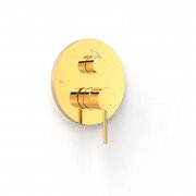 Змішувач для душу Tres Study Exclusive 2 споживача одноважільний золото 26228110OR