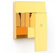 Змішувач для душу Tres Cuadro Exclusive 1 споживач одноважільний золото 10627810OR