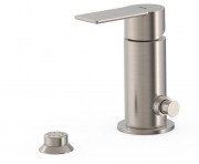 Змішувач для біде Tres Loft-Tres одноважільний з невеликою душовою лійкою сталь 20013001AC