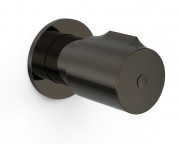 Запірний вентиль Tres Max-Tres вбудований 1/2'' металік чорний 06115501KM