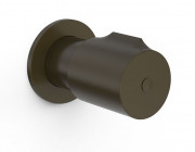 Запірний вентиль Tres Max-Tres вбудовується 1/2'' чорна бронза 06115501KMB