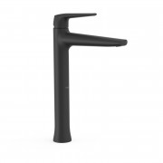 Смеситель для раковины Tres Fuji XXL однорычажный матовый черный 28180301NM