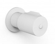 Запорный вентиль Tres Max-Tres встраиваемый 3/4'' матовый белый 06151101BM