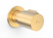 Запорный вентиль Tres Max-Tres встраиваемый 3/4'' матовое золото 06151101OM