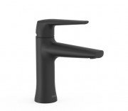 Смеситель для раковины Tres Fuji Eco однорычажный матовый черный 28110401NM