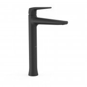 Змішувач для раковини Tres Fuji XXL одноважільний матовий чорний 28180301NM
