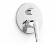 Смеситель для душа Tres Fuji встраиваемый однорычажный 2 потребителя хром 28128110