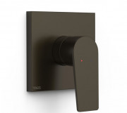 Змішувач для душу Tres Project вбудований одноважільний 1 споживач чорна бронза 21127810KMB