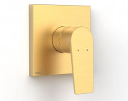 Смеситель для душа Tres Project встраиваемый однорычажный 1 потребитель матовое золото 21127810OM