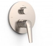 Смеситель для душа Tres Fuji встраиваемый однорычажный 2 потребителя сталь 28128110AC