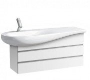 Тумба під раковину Laufen IL Bagno Alessi One 99,4х32х48,5 см МДФ білий лак H4245200976311