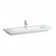 Раковина для ванной Laufen Living 130х48 см с 1 отверстием керамика белый H8164360001041