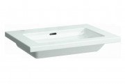 Раковина для ванної Laufen Living 65х48 см без отворів під змішувач кераміка білий H8164310001091