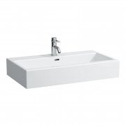 Раковина для ванной Laufen Living 80х46 см с 1 отверстием керамика белый H8174360001041