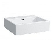 Раковина для ванної Laufen Living 50х46 см без отворів шліфована кераміка білий H8174320001091