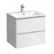 Тумба с раковиной Laufen Palace 60х45х54,5 см МДФ белый глянцевый H8607022611041