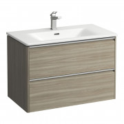 Тумба с раковиной Laufen Palace 80х45х54,5 см МДФ светлый вяз H8607052621041