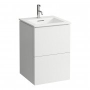 Тумба с раковиной Laufen Kartell 50х50х72,6 см МДФ белый матовый H8603316401041