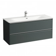 Тумба с раковиной Laufen Palace 120х45х54,5 см МДФ серый H8607092661041