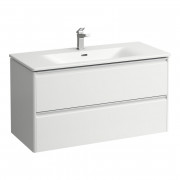 Тумба с раковиной Laufen Palace 100х45х54,5 см МДФ белый матовый H8607072601041