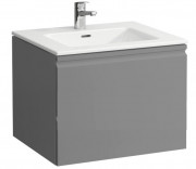 Тумба с раковиной Laufen Pro S 60х50х45,5 см МДФ графит H8609614801041