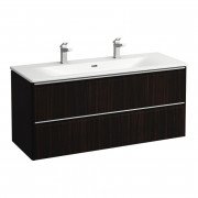 Тумба з раковиною Laufen Palace 120х45х54,5 см МДФ темно-коричневий в'яз H8607092631071