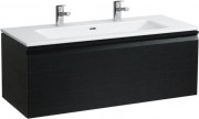 Тумба с раковиной Laufen Pro S 120х50х45,5 см МДФ венге H8609674231071