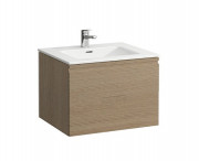 Тумба з раковиною Laufen Pro S 60х50х45,5 см МДФ світлий дуб H8609624791041