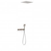 Душевая система скрытого монтажа Tres B-system с термостатом сталь 30725306AC