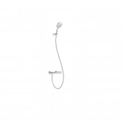 Термостат для душа Tres Over-wall двухвентильный с душевым набором хром 21716409